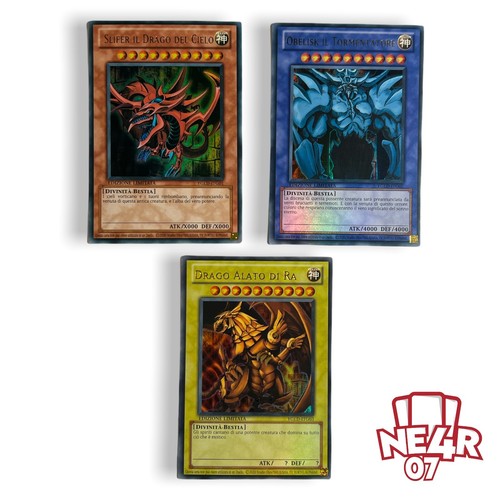 3 divinità egizie - yu-gi-oh,