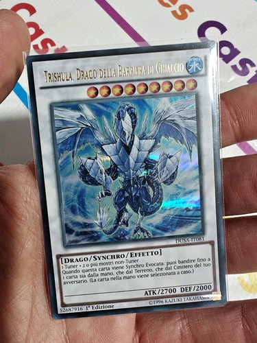 Carta trishula drago - yu-gi-oh,