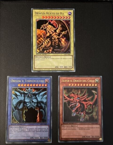 3 divinità egizie - yu-gi-oh,