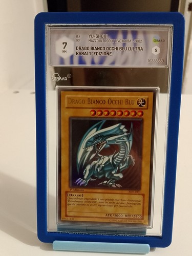 Drago bianco occhi blu - bianco,