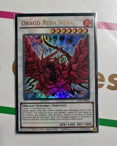 Drago rosa nera oh - nera, yu-gi-oh