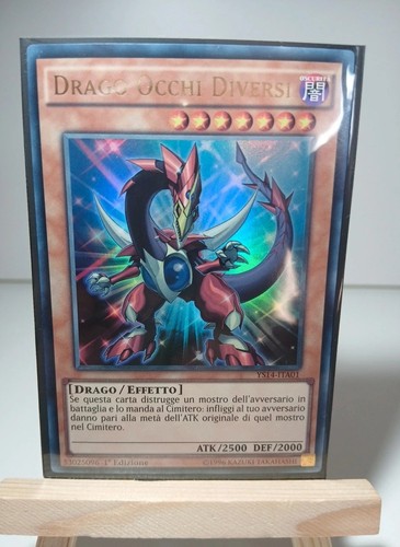 Drago occhi diversi - occhi,