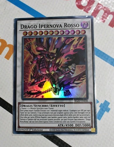 Drago ipernova rosso red - drago, (red