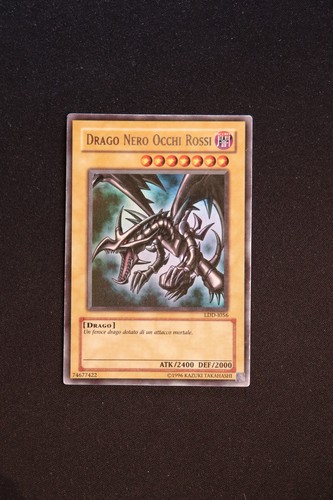 Drago nero occhi - nero,