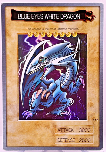 Bandai blue eyes - yu-gi-oh,
