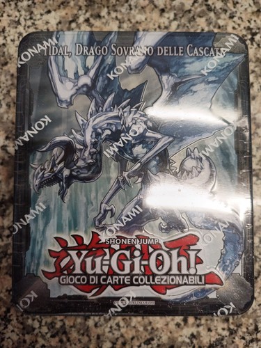 Tin box drago sovrano - tin, yu-gi-oh