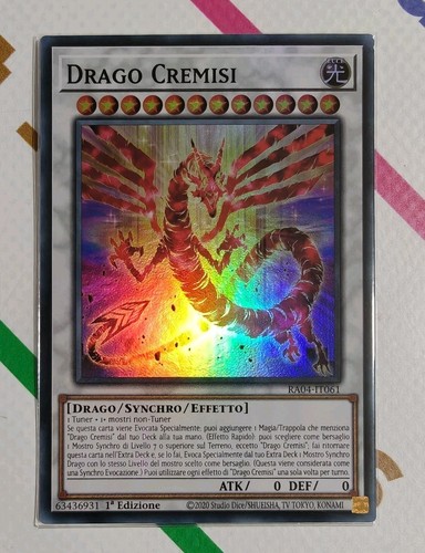 Drago cremisi super - cremisi, ita