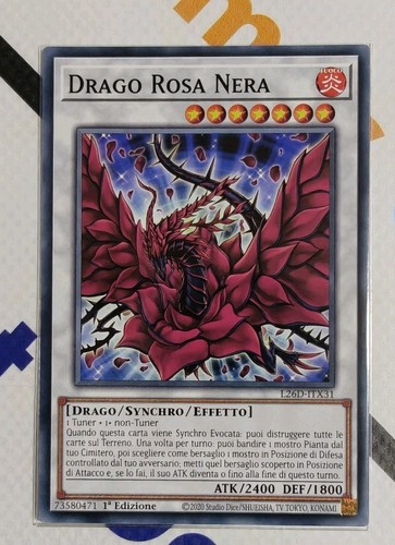 Drago rosa nera black - drago, •