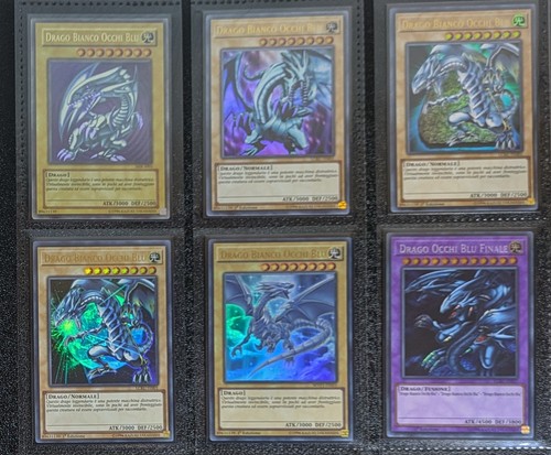 Lotto 6 carte ita - yu-gi-oh!,