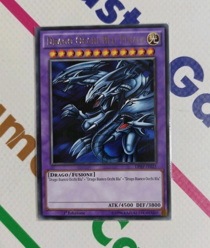 Carta drago occhi - drago, blu