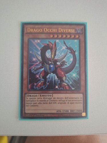 Drago occhi diversi - occhi,