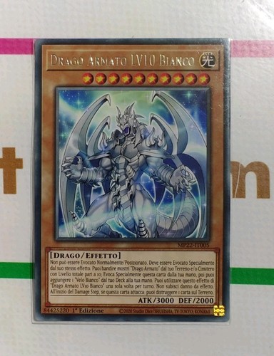 Drago armato lv10 bianco - drago,
